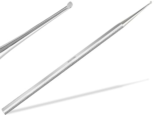 Fußpflege Eckenheber Fußpflegeinstrument Nagelheber Edelstahl Rostfrei 15cm | Beauty Werkzeug Universal Punktsonde für Maniküre Pediküre Arbeiten