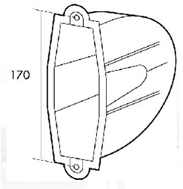 Gaviota 06-011-001 - Recogedor abatible mini C-14 blanco