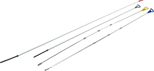 BGS Öl-Messstäbe für Mercedes 4 tlg Motoröl Getriebeöl Automatikgetriebe Ölmessstäbe Ölstab messen Öl Stab Motor Getriebe Messstab Benz Peilstab Ölpeilstab Automatik PKW Auto Fzg
