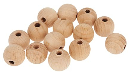Holzkugel 14ST D15mm natur