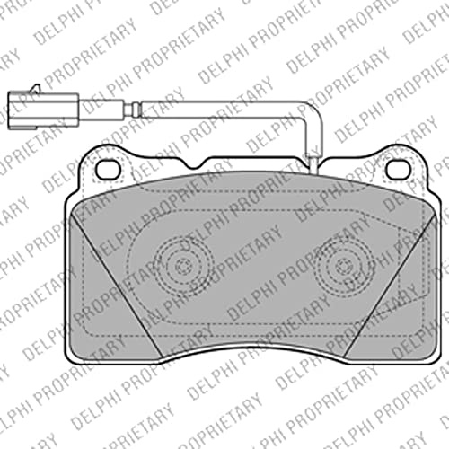 Delphi LP2221 Brake Pad