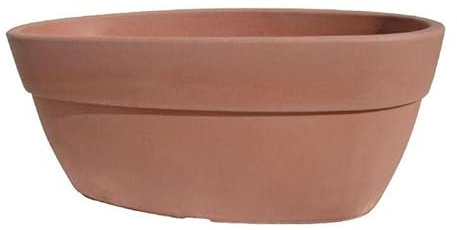 Bama Ellittica Jardinière, Terre Cuite, 60 cm