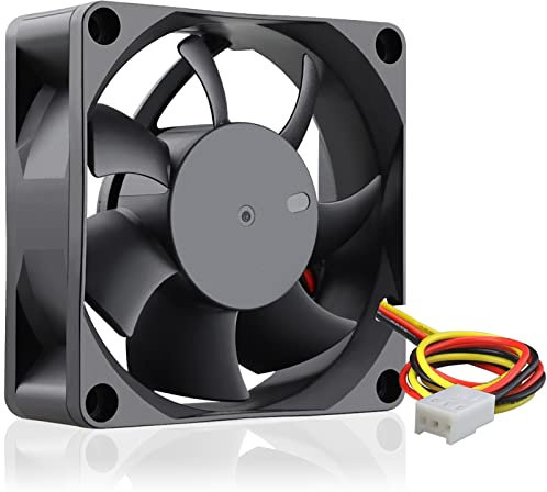 Gdstime 70mm X 70mm X 25mm 7cm 3pin 12v Brushless Dc Cooling Fan