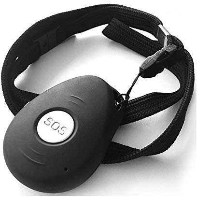 Vebiro Vero+ - Telesoccorso Anziani gsm, Allarme Manuale con Tasto SOS, Allarme Automatico per Caduta, localizzazione satellitare, Funziona con Una Normale SIM gsm Anche Ricaricabile.