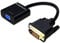 CableDeconn Active DVI-D Link 24+1 Male to VGA Female M/F Video Cable Adapter Converter …