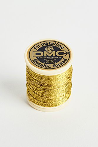 DMC, filo metallico DMC 284a, dorato.