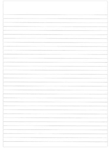 GRAFFICO A4 Recycled Feint Ruled Memo Pad with 160 Pages
