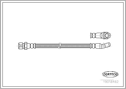 Corteco 19018482 Bremsschlauch