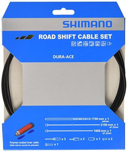 Shimano Schaltkabel-Set ROAD BIKE Polymer schwarz Schwarz