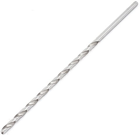Sourcingmap 6mm x 250mm Straight Shank Twist Drilling Bit for Electric Drill