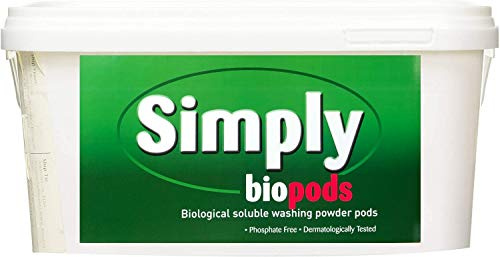 Simply Biological Soluble Laundry Powder Pods - Pack of 200 Washes