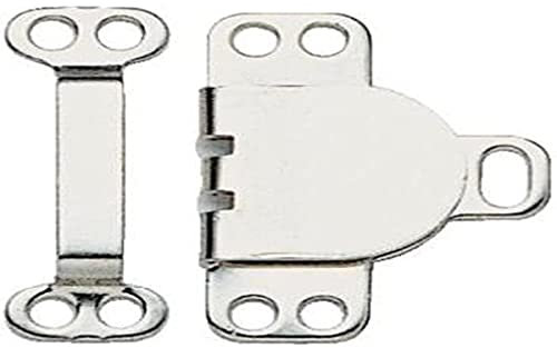 Prym Juego De 3 Ganchos Para Pantalón Y Falda Con Barras, Tamaño 9.50 mm, Plata
