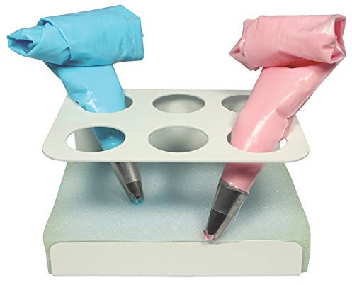 PME BS100 Icing Bag Stand White 9.5 x 7.5 x 14 cm