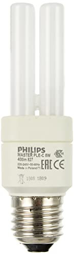 Philips Master PL-E8W/8 Energiesparlampe 8 Watt E27 230V Warmton weiß
