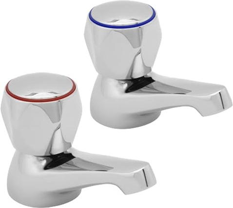 Deva DCM SPEC101 Profile Basin Tap with Metal Back Nut Chrome Finish