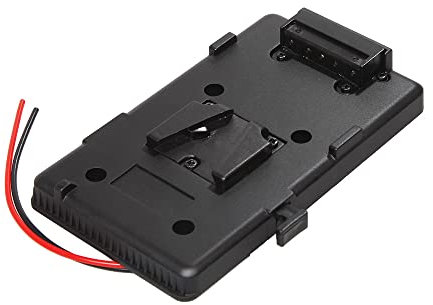Andoer Akku Rucksack Platte Adapter Batterieplatte für Sony V-Schuh V-Mount V-Lock Akku External für DSLR-Camcorder Videoleuchte