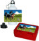 Eurofoto Brotdose + Trinkflasche Set mit Namen Heidi und schönem Pferdemotiv für Mädchen | Frühstücks-Set für Schule und Kindergarten | Aluminium-Trinkflasche | Lunchbox | Vesper-Box