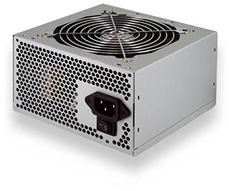 Nilox PSNI-4501 Alimentatore PC, Potenza Erogata di 450 W, Nero