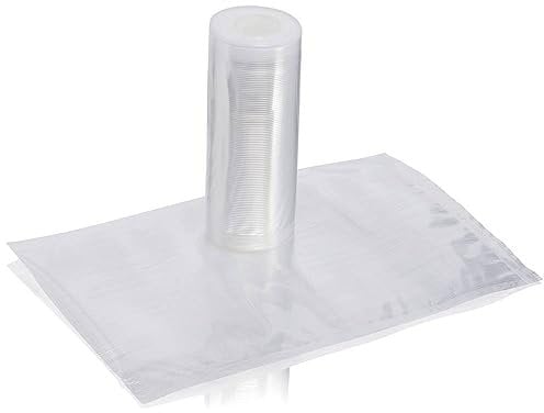 MAGICVAC 50 Bolsas de Envasado al Vacío 30x40cm, Aptas para Congelador, Refrigerador, Descongelar en Microondas, Hervir, Cocinar al Vacío en Horno o al Vapor, Sin BPA, Made in Italy
