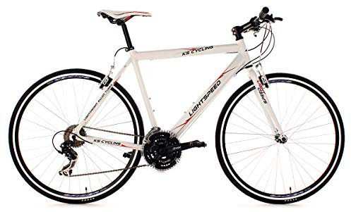 KS Cycling Fitnessbike 28'' Lightspeed weiß Alu-Rahmen RH 54 cm