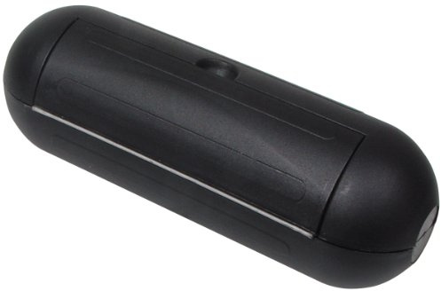 Transmedia Wasserschutz-Box für Schutzkontakt- / Euro-Stecker, schwarz NZ1L
