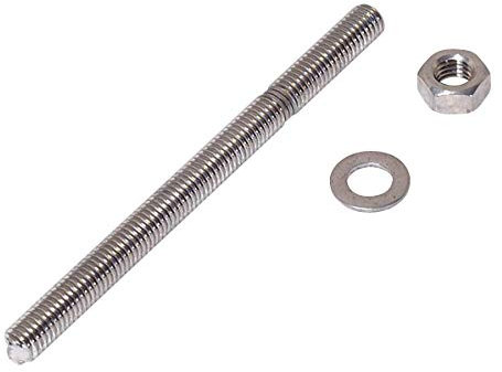 Beko 390810130 Barre di ancoraggio in acciaio inox A4, M10 x 130mm, 10 pezzi