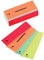 TWEEZERMAN Nagelpolierblock (Neon Hot Nail Buffer mit 4 Flächen zum Feilen, Polieren und Glätten der Nägel, Inklusive Ersatzpads), Neon