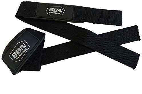 Best Body Nutrition Strapazierfähige Zughilfe, Paar, schwarz, one size