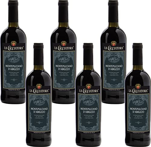 La Cacciatora Montepulciano d'Abruzzo DOC 750 ml - 6 bottiglie