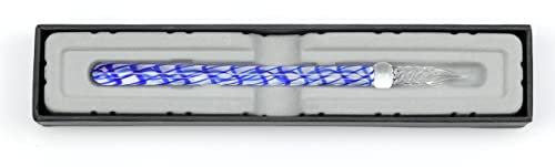 Herbin 21716T - Glasfeder 16cm, ideal für Kalligraphie, 1 Stück, Saphirblau