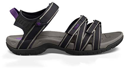 Teva Damen W Tirra Sport & Outdoor Sandalen, schwarz grau, 6 (EU)