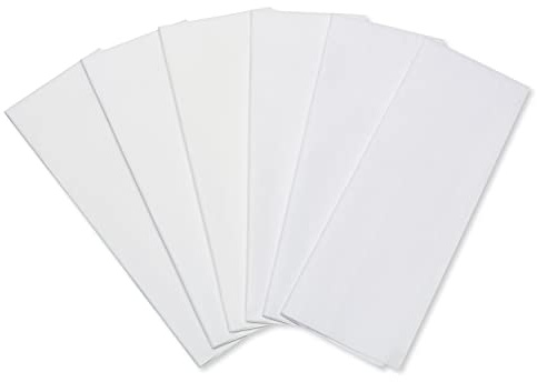 American Greetings Bulk White Tissue Paper (50 Sheets, 20 x 20) for Birthdays, All Occasions, Christmas, Valentine's Day, Gift Bags, Boxes, Gift Wrap, Crafts, Paper Flowers, Pom Poms, and More