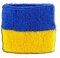 Flaggenfritze Schweißband Motiv Fahne/Flagge Ukraine + gratis Aufkleber