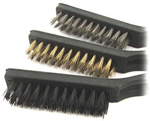 Toolzone 3Pc 225mm (9) Hand Wire Brush Set