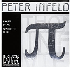 Thomastik single string for violin 4/4 Peter Infeld Synthetic Core - A-string synthetic core, aluminum wound, medium