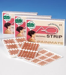 Servoprax S8 ATC2 AQ Strip Gittertape, 20 x 6 Pflastern, 4 x 3 cm, hautfarben