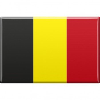 Küchenmagnet - Belgien - Gr. ca. 8 x 5,5 cm - 38933 - Magnet
