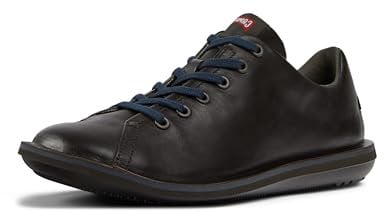 Camper Adults Beetle - Zapatos de cordones para hombre, color marrón (dark brown), talla 46