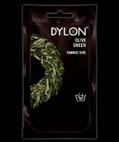 Olivgrüne Textilfarbe für Baumwollstoffe von Dylon