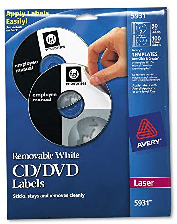 ave5931 – Avery Laser CD/DVD Etiketten