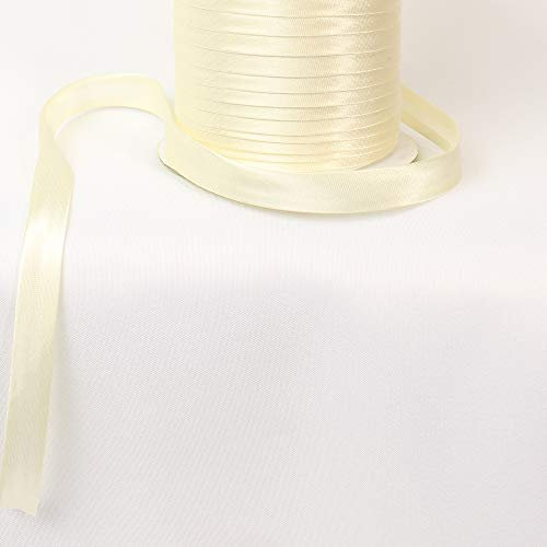 Schrägband Satin 9m x 15mm (Creme, #83)