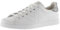 Victoria Basket Basse Tenis Cuir & Arrière Pailleté & Logo Perforé 1125104 pour Femme Antracita 41