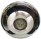 AirTech- UK Air Vent with LED Light and Transformer 4 inches 3W with Chrome & White Grille Fits 100mm /4 inch Ducting Bathroom Shower Air Vent with Light