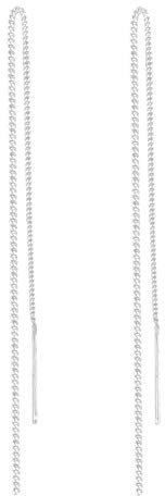 Elli Damen Schmuck Echtschmuck Ohrringe Ohrhänger Durchzieher Sterling Silber 925
