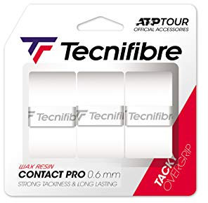 Tecnifibre 3er-Pack Contact Pro Overgrips In Weiss
