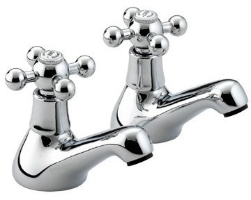 Bristan Regency Chrome Bath Taps - R-3/4-C