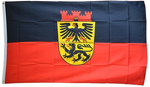 Flaggenfritze Fahne/Flagge Deutschland Stadt Düren + gratis Sticker