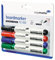 Legamaster 7-110594-4 Boardmarker TZ100, nachfüllbar, 1.5-3 mm, Sortiert 4er Blister