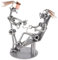 metalman24 Schraubenmännchen Hebamme Kinderarzt Geburt - Handarbeit Geschenkidee Metallfigur Metallmännchen Stahlfigur Schraubenmännle - Deko für Büro & Zuhause
