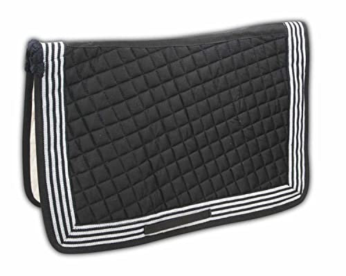 AMKA Spanische Schabracke Barock Port. Satteldecke schwarz